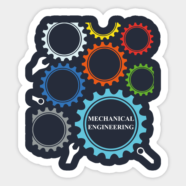 Best design mechanical engineering mechanic engineer Sticker by PrisDesign99